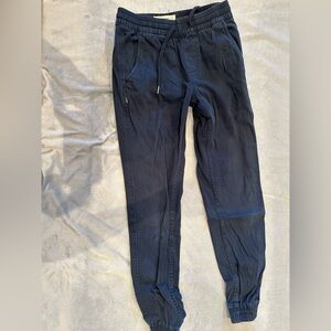 FAIRPLAY Boys Size 28 Black Elastic Waist Drawstring Sweatpants Joggers